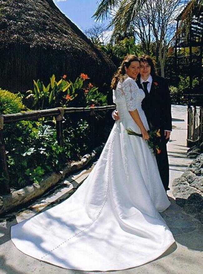 la boda!! los novios otra vez