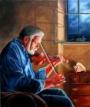 Anciano violinista